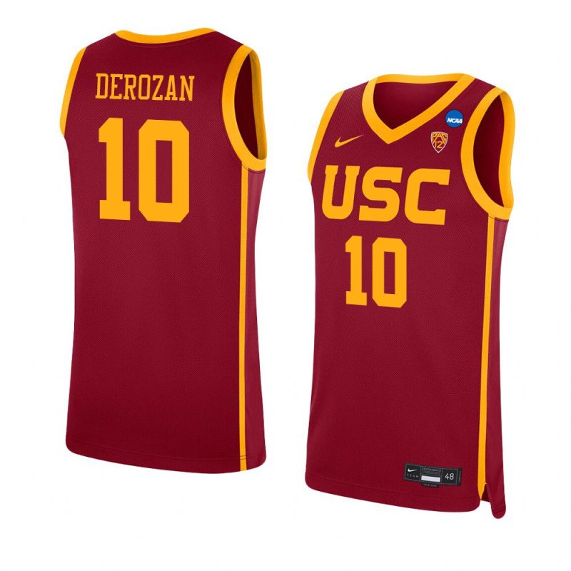 demar derozan replica jersey college basketball red