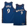 deni avdija jersey throwback blue classic men