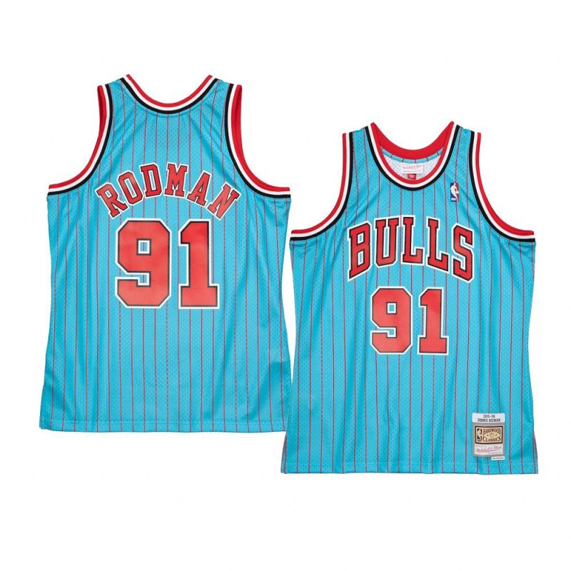 dennis rodman jersey reload 2.0 blue 1995 96