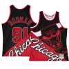 dennis rodman men tank top big face 5.0 red black