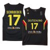 dennis schroder deutsche germany fiba world cup blackjersey black