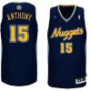 denver nuggets 15 carmelo anthony revolution 30 swingman alternate jersey