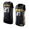 denver nuggets jamal murray black gold golden edition jersey