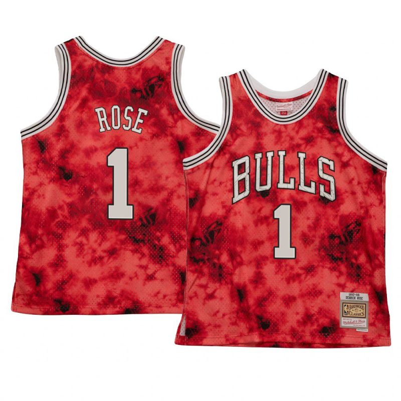 derrick rose jersey galaxy red