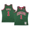 derrick rose jersey throwback green nostalgic men