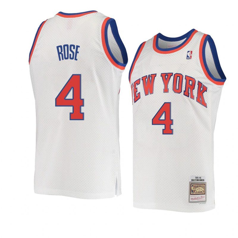 derrick rose swingman jersey hardwood classics white