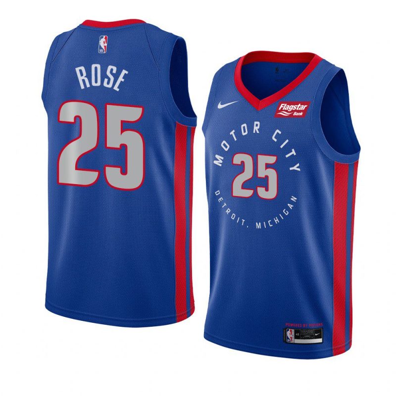 derrick rose swingmanjersey city edition blue