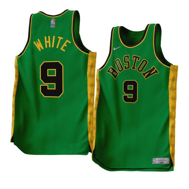 derrick white celticsjersey 2022 23earned edition green