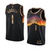 devin booker 2021 exclusive edition jersey python skin black