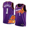 devin booker classic edition jersey 2022 2330th anniversary purple