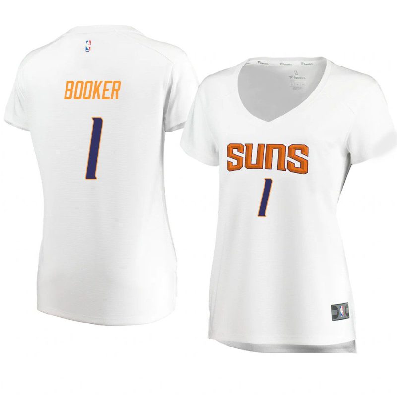 devin booker women's jersey association edition white 2021