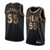 dikembe mutombo 2021 exclusive edition jersey python skin black