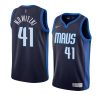 dirk nowitzki dri fit swingman jersey earned edition navy