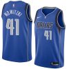 dirk nowitzki royal nike new swingman icon edition jersey men