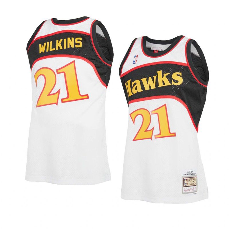 dominique wilkins hardwood classics jersey reload 2.0 white