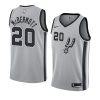 doug mcdermott 2021 trade jersey icon edition gray