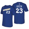 draymond green short sleeved t shirt royal bluecrossover jersey