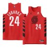 drew eubanks 2022 23blazers jersey statement editionauthentic red