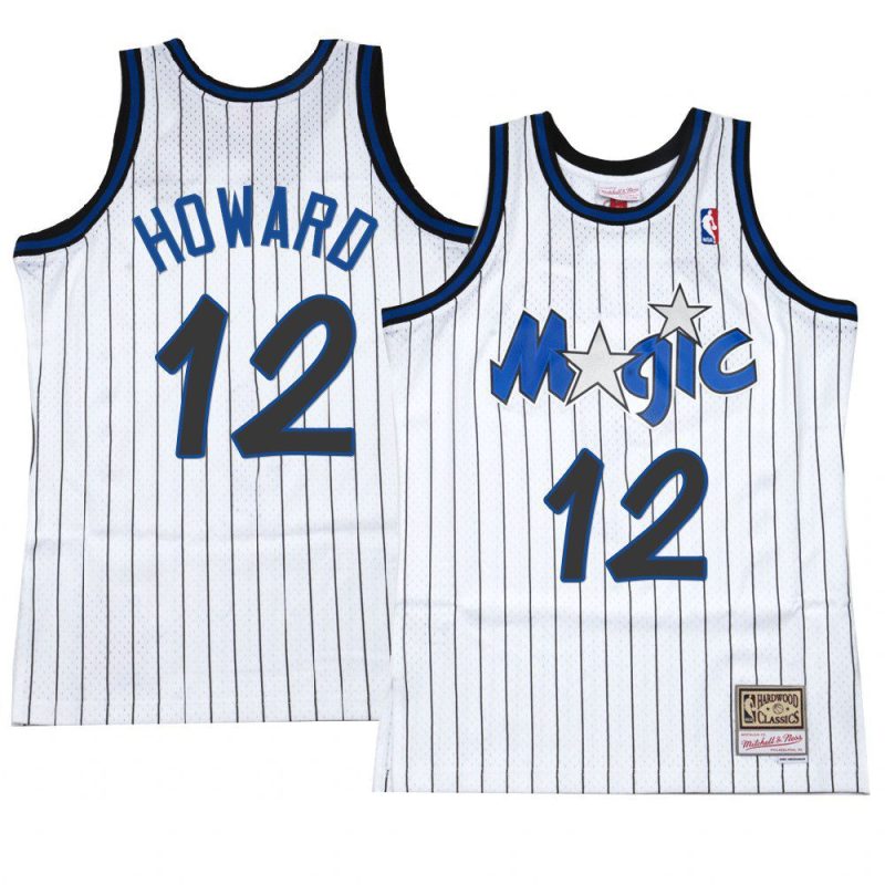 dwight howard jersey throwback white soul men's