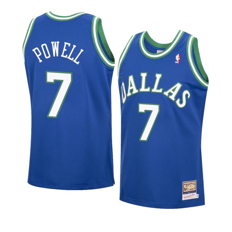 dwight powell authentic jersey hardwood classics blue