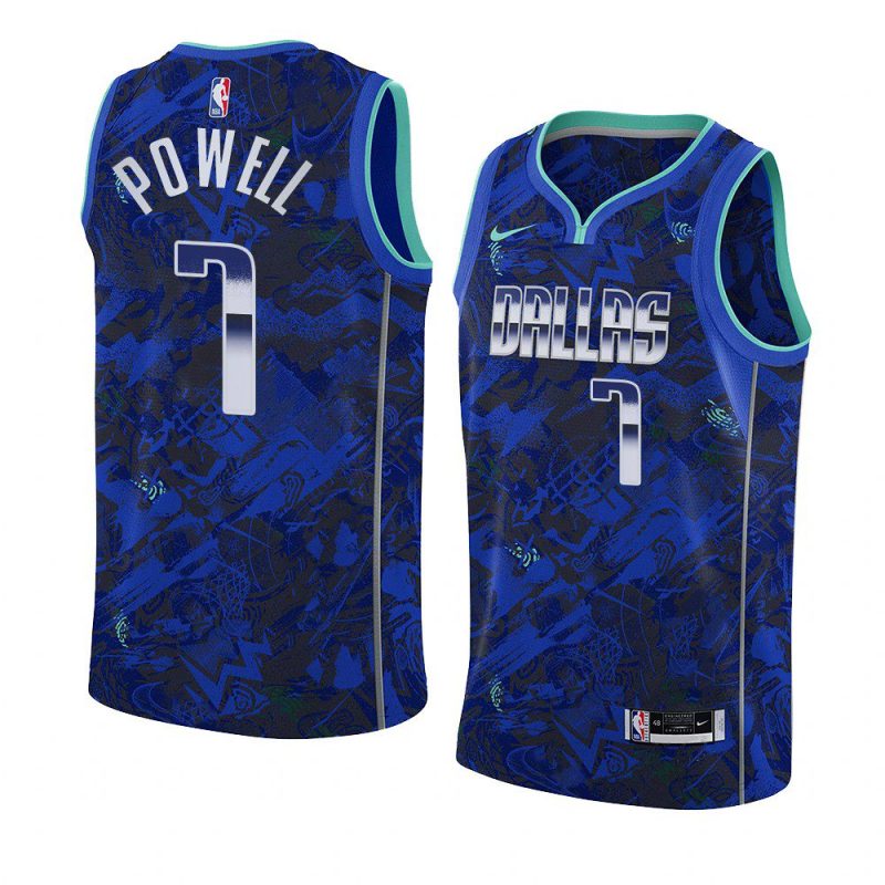 dwight powell camo select series jersey royal