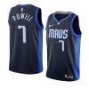 dwight powell jersey earned edition navy men