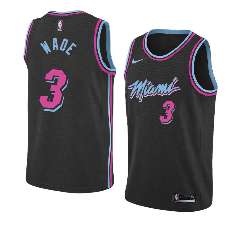 dwyane wade city jersey 2018 19 men's