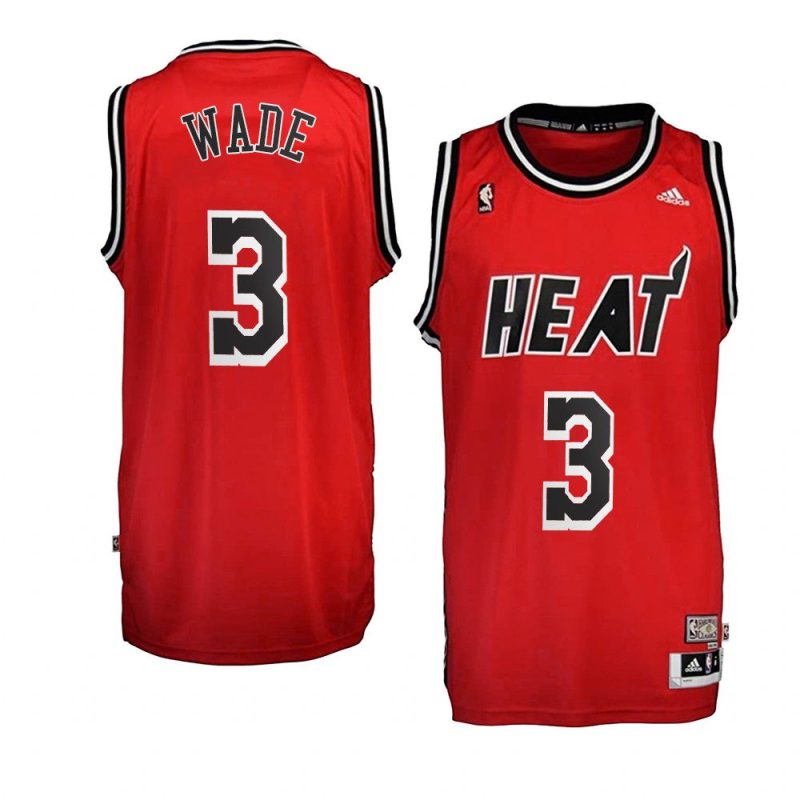 dwyane wade throwback jersey hardwood classics red