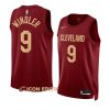 dylan windler cavaliersjersey 2022 23icon edition wineswingman