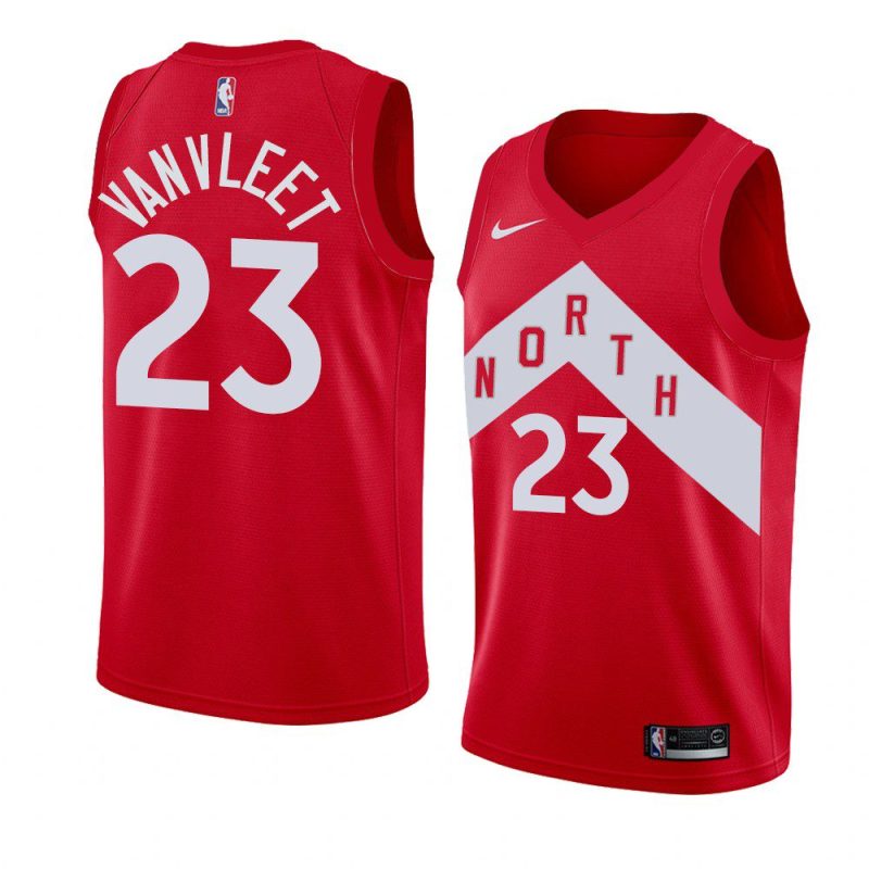 earned red fred vanvleet 2018 19 men's jersey