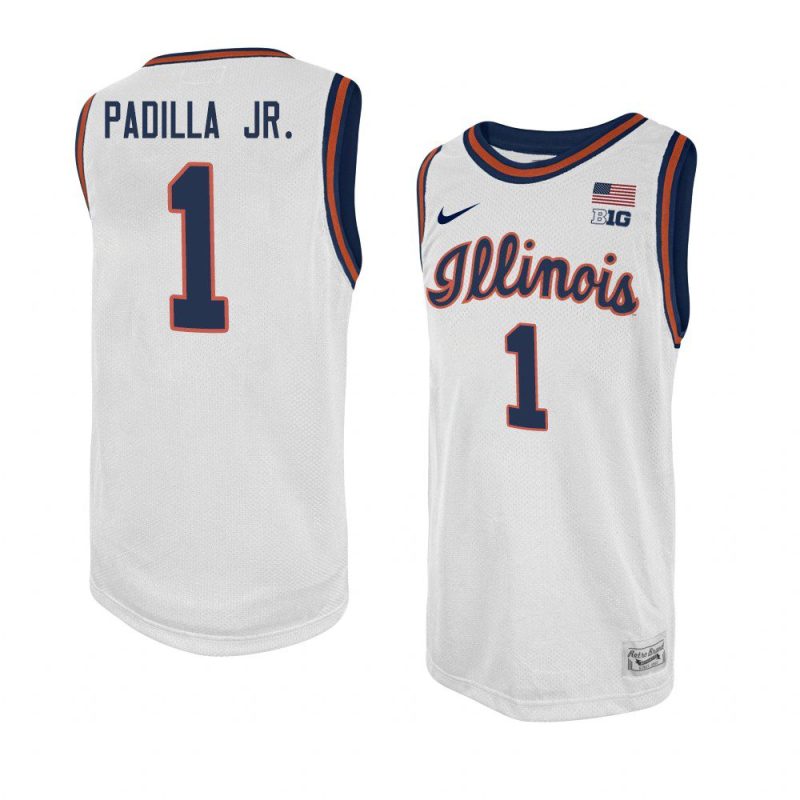 edgar padilla jr. swingman player jersey basketball white