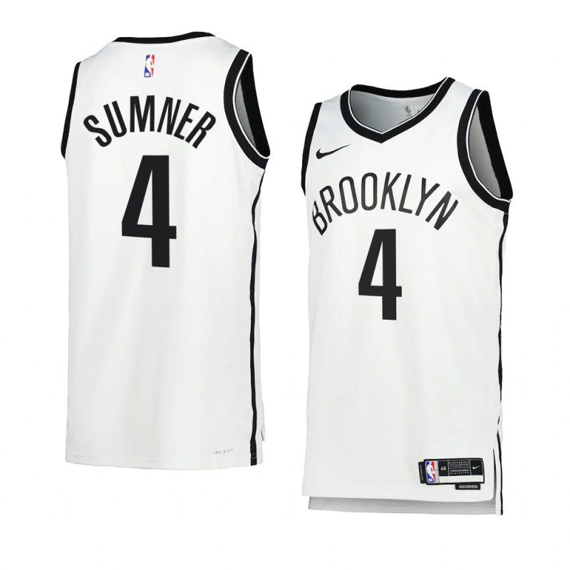 edmond sumner netsjersey 2022 23association edition whiteswingman