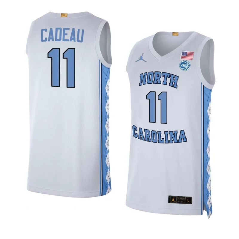 elliot cadeau jersey college basketball white