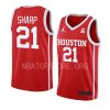 emanuel sharp scarlet jersey limited basketball away 2022 23