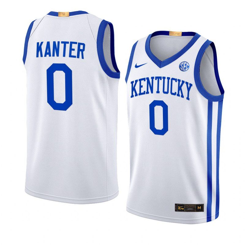 enes kanter alumni basketball jersey home white 2022 23