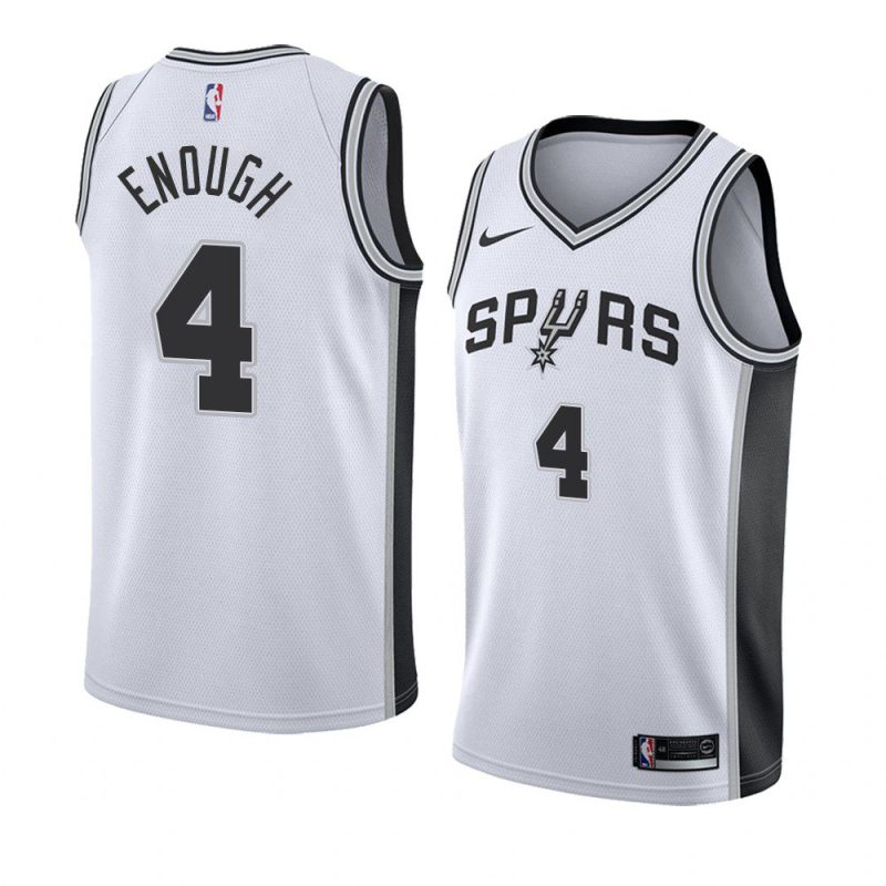 enough derrick white jersey association white