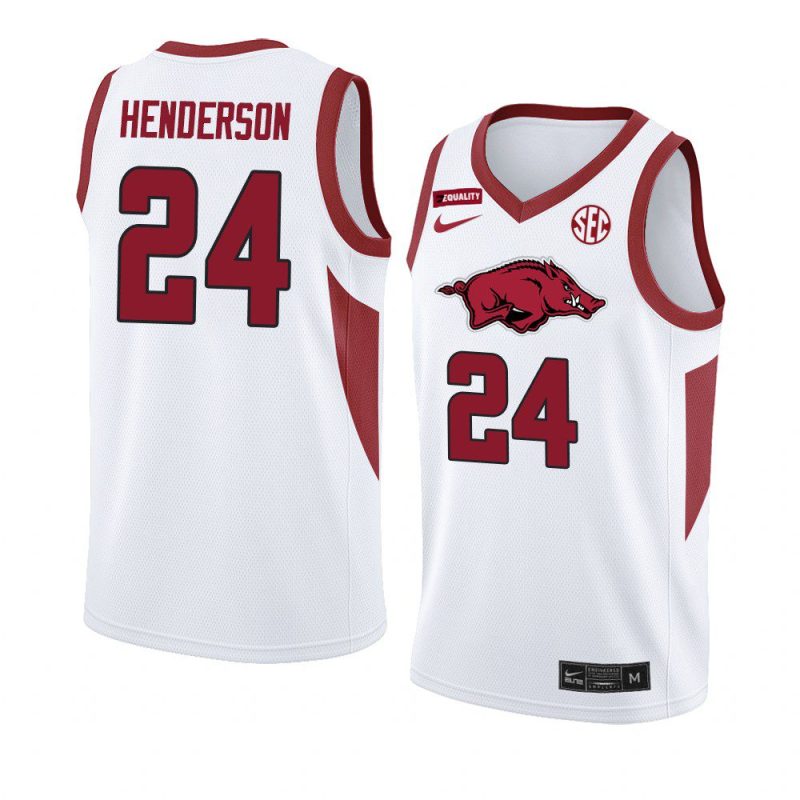 ethan henderson team jersey basketball white