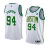 evan fournier jersey city edition white 2021