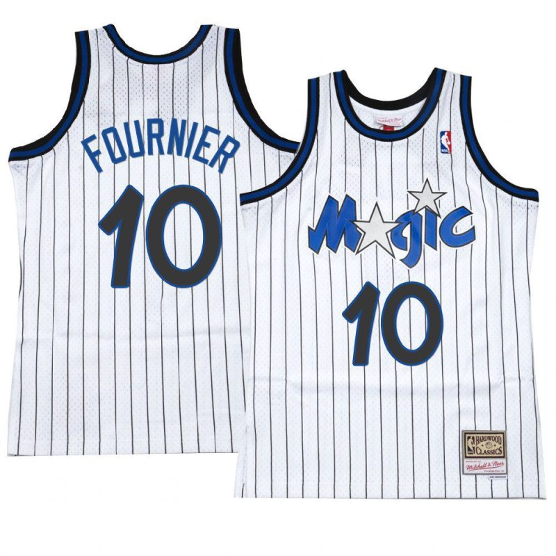 evan fournier jersey hardwood classics white mesh men