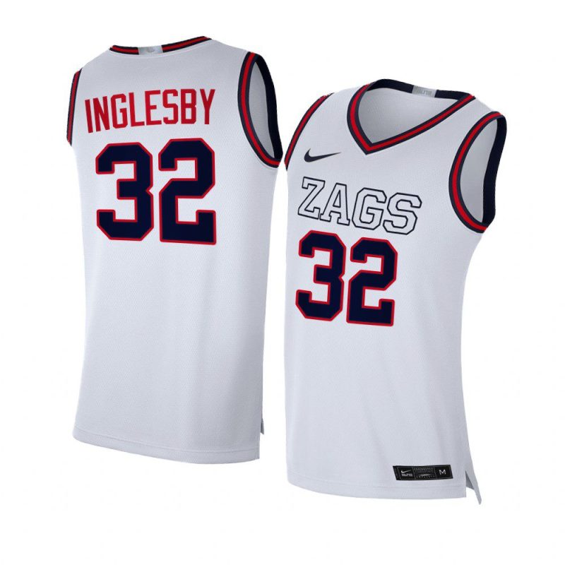 evan inglesby swingman jersey college basketball white