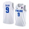 finland fiba eurobasket 2022 sasu salin white home jersey