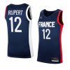 france fiba u18 european championship 2022 rayan rupert navy jersey