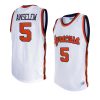 frank anselem original retro jersey college basketball white