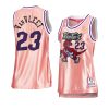 fred vanvleet women 75th anniversary jersey rose gold pink