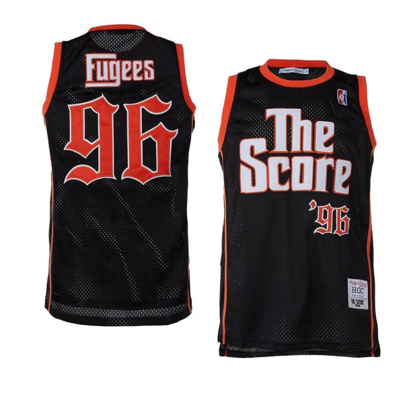 fugees the score basketball blackjersey black