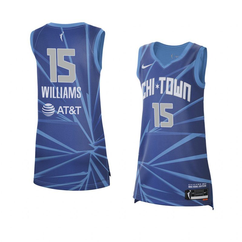 gabby williams jersey rebel edition blue 2021