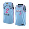 gabe vincent jersey 2020 eastern conference champs blue black lives matter