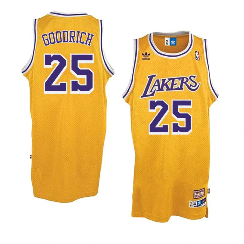 gail goodrich jersey throwback gold