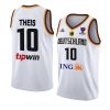 germany basketball fiba eurobasket 2022 daniel theis white home jersey