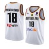 germany basketball fiba eurobasket 2022 jonas wohlfarth bottermann white home jersey